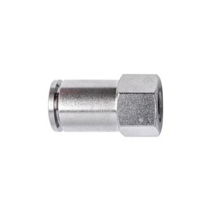 Metal Pu Fitting Straight 10mm 1/8' F